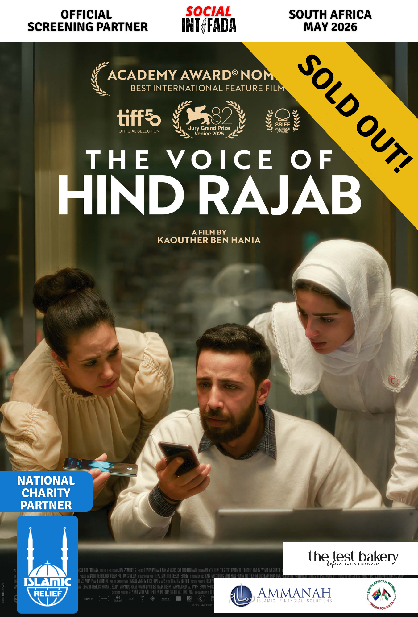 The Voice of Hind Rajab film screening